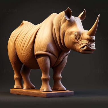 3D модель Djadochtatherium matthewi (STL)